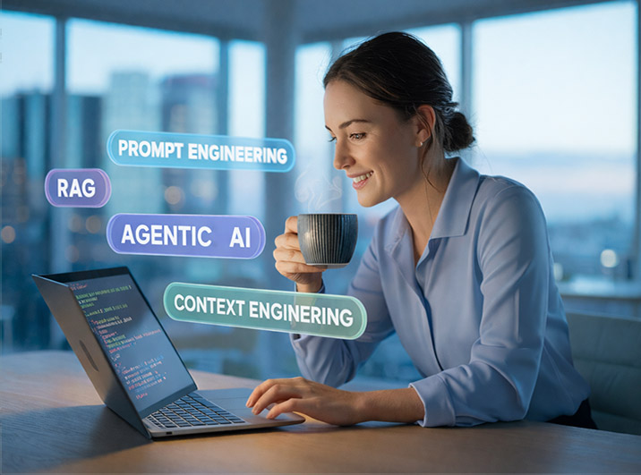 Benefits Header Img of woman looking at computer HEA